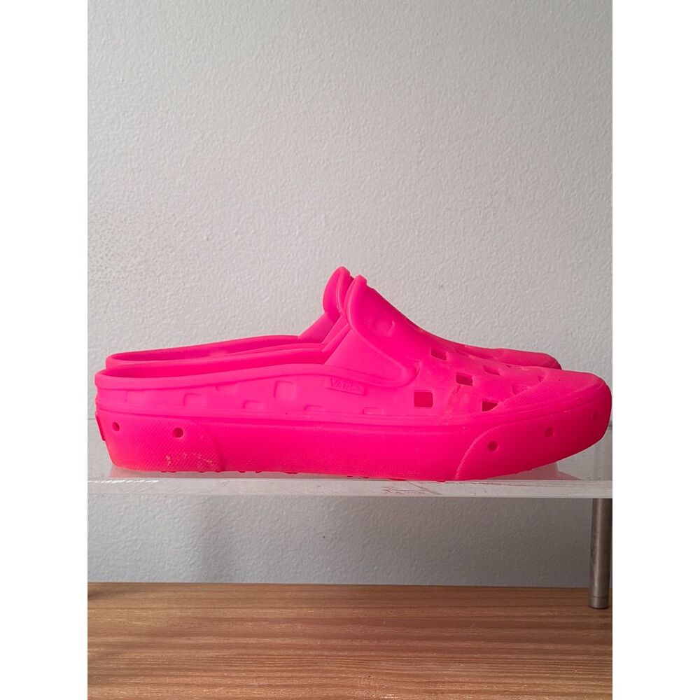 Vans Slip-on TRK Trek Water Mule Shoes Hot Pink Men's Size 8 Gently Worn - Picture 6 of 9